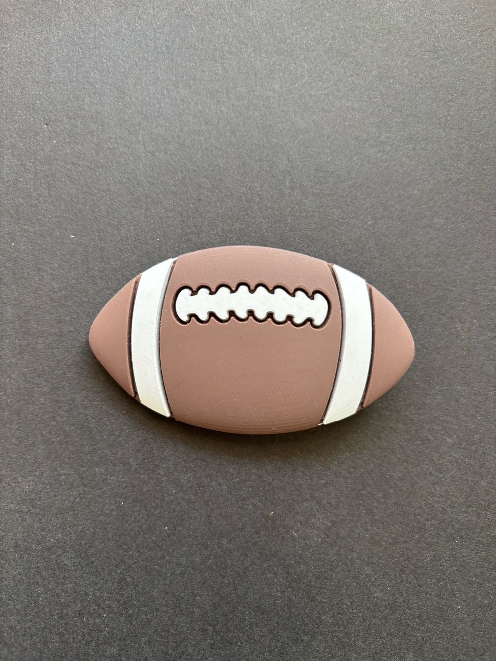 Football Charm | Croc Charm Large | Sports Shoe Accessory - Picture 5 of 6